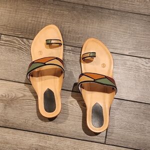 kolhapuri leather sandals
